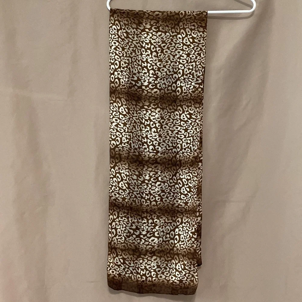 Vintage Animal Print Scarf